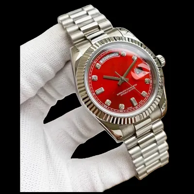 Rolex Oyster Perpetual Day-Date Red